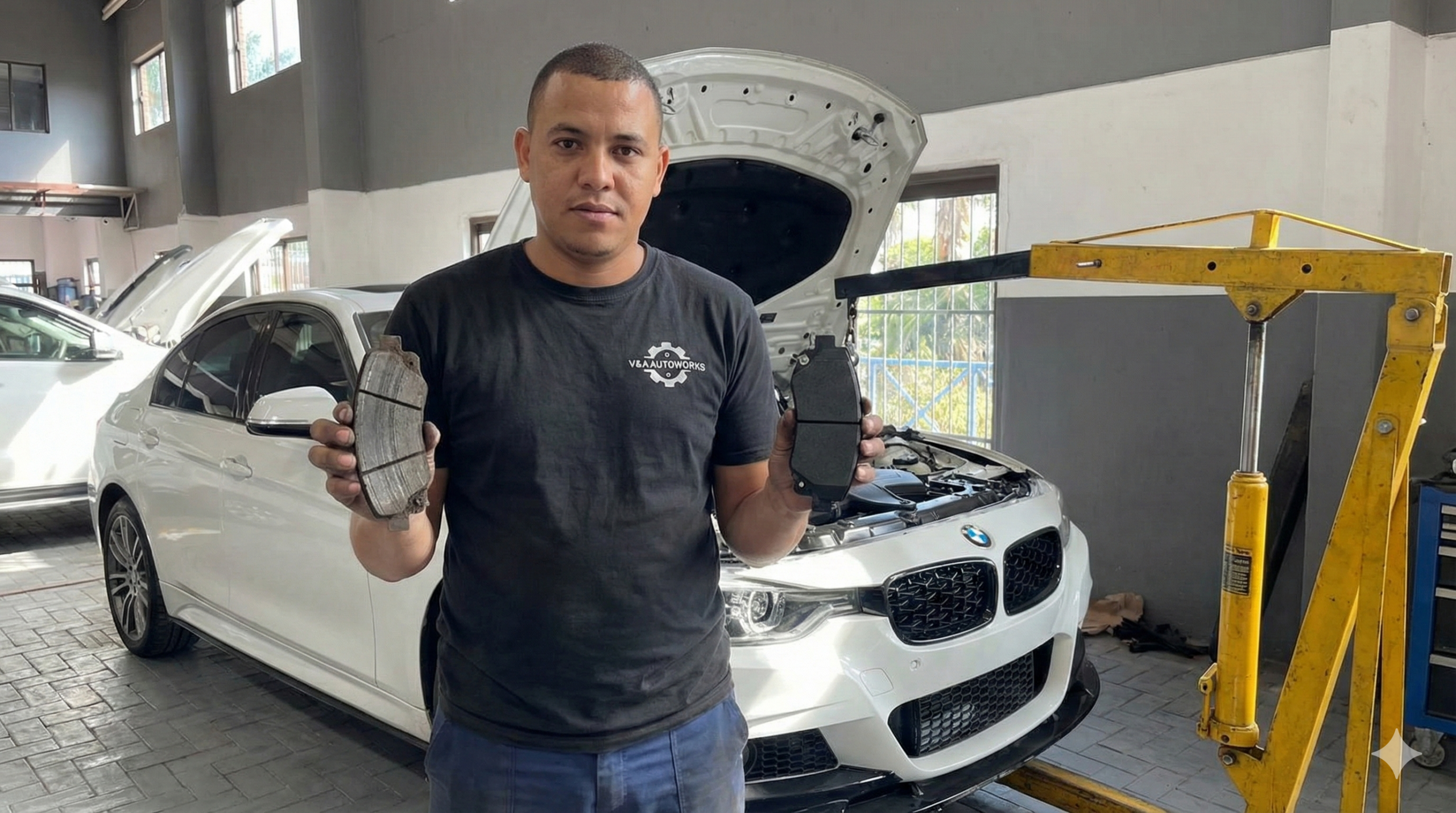 Brake repair comparison at V&A Autoworks